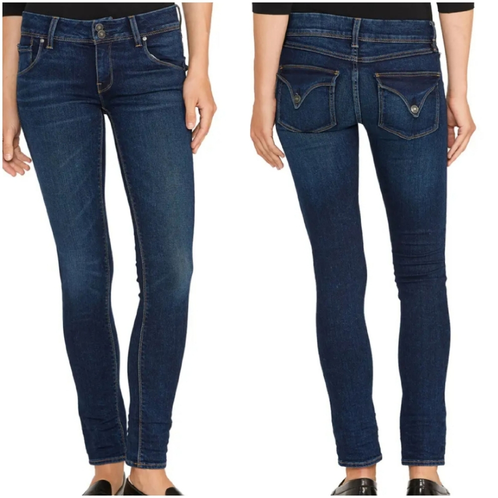 Hudson 29 x 32" inseam Collin Flap skinny jean